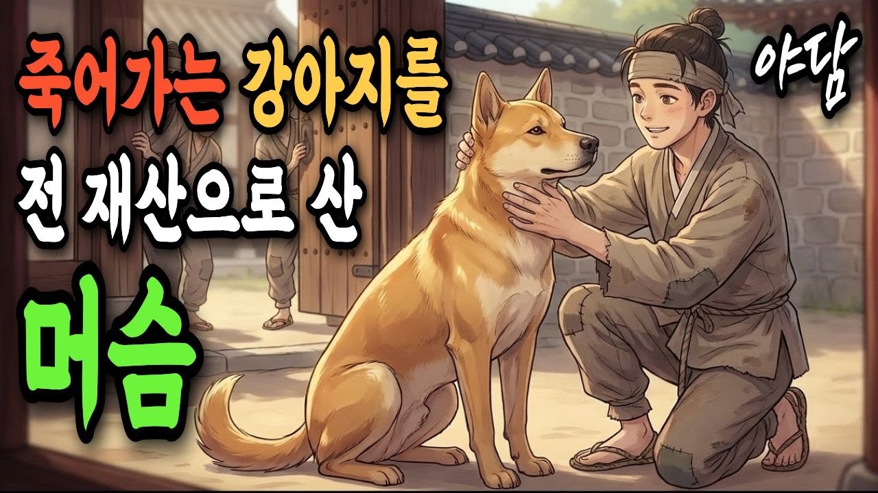 도련님을 살린 건 의원이 아니라 ‘그 개’였다 | 오디오북, 야담