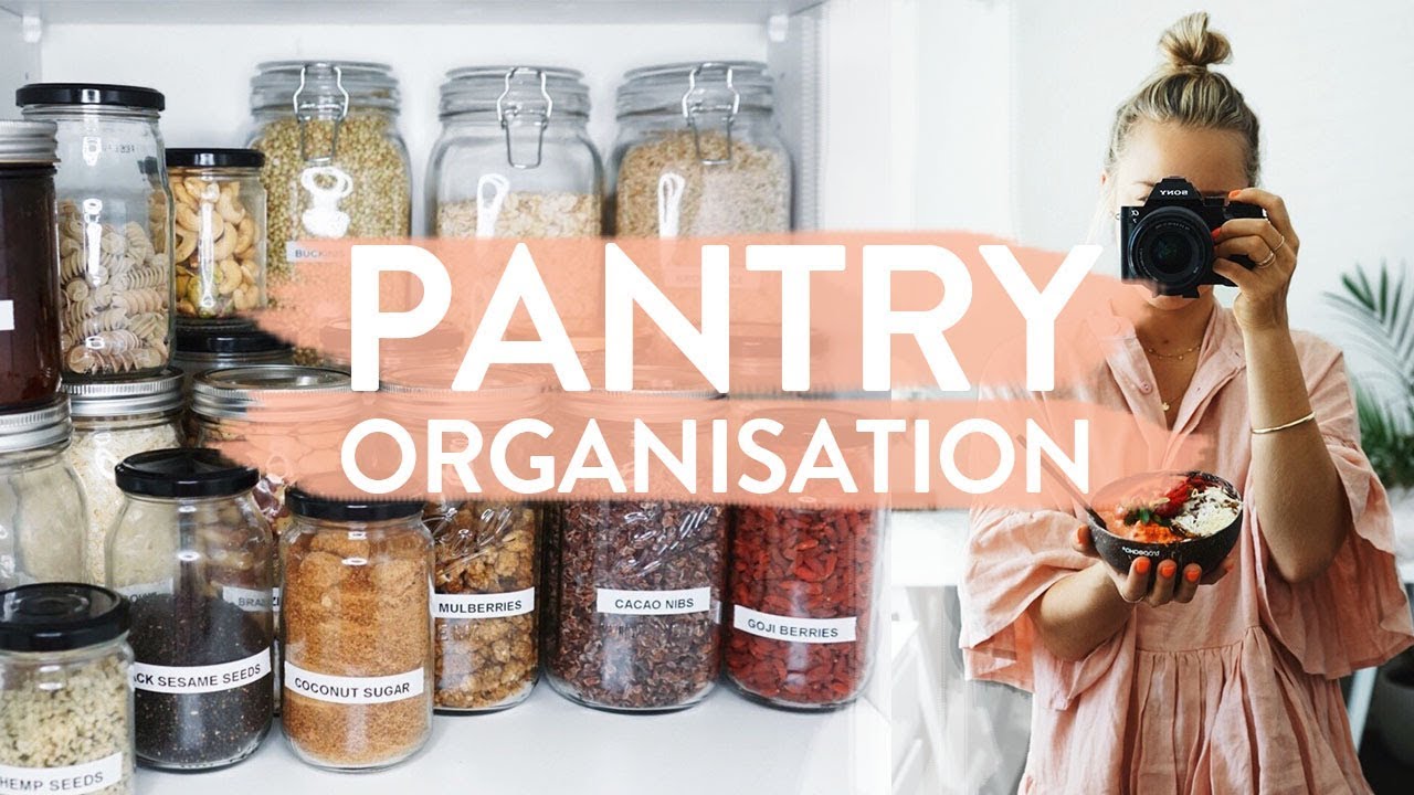 PANTRY ORGANISATION | My Healthy Food Pantry Makeover!!