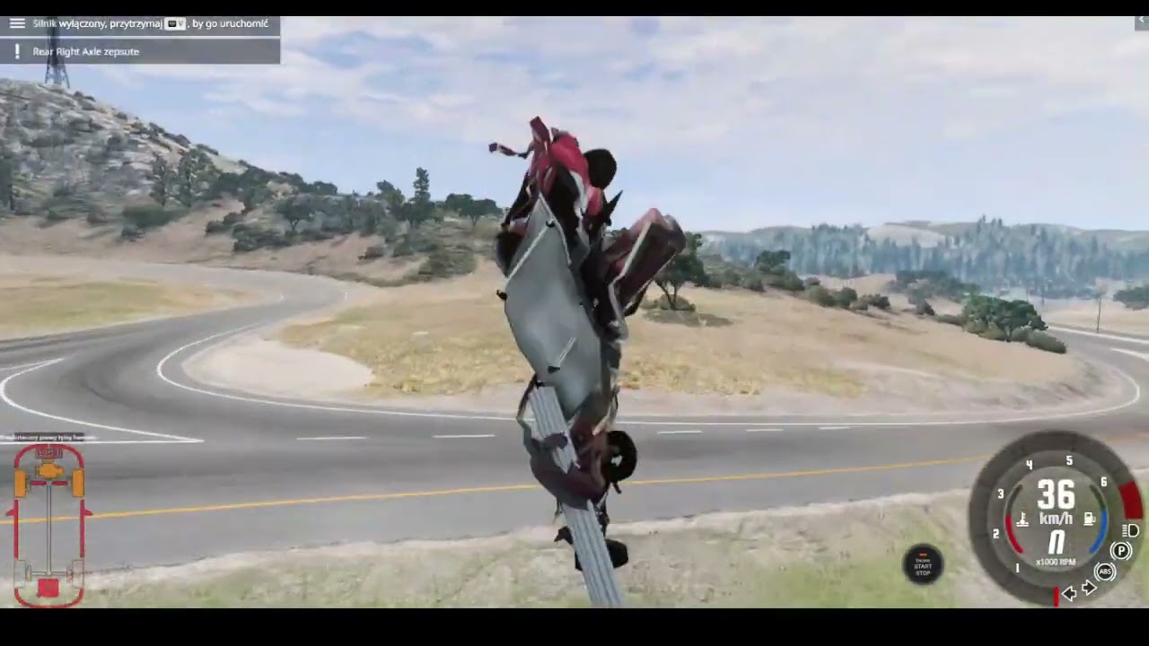 testy wyścig i tyle | beamng.drive odcinek 1