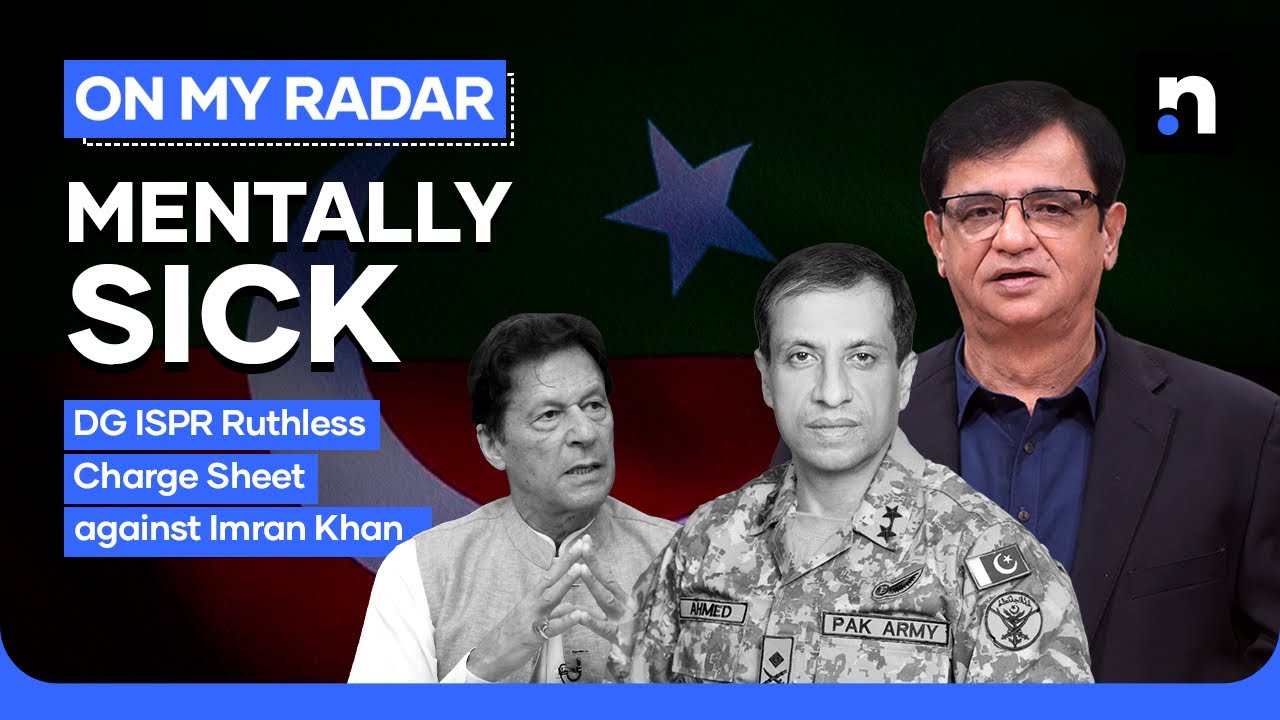 DG ISPR: Imran Khan a National Threat, Mentally Unstable | Kamran Khan | On My Radar