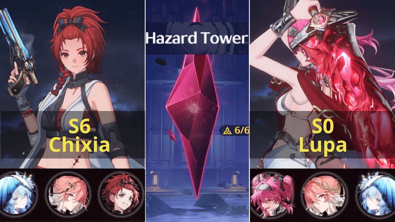 S6 Chixia & S0 Lupa ToA Hazard Tower Wuthering Waves 2.4