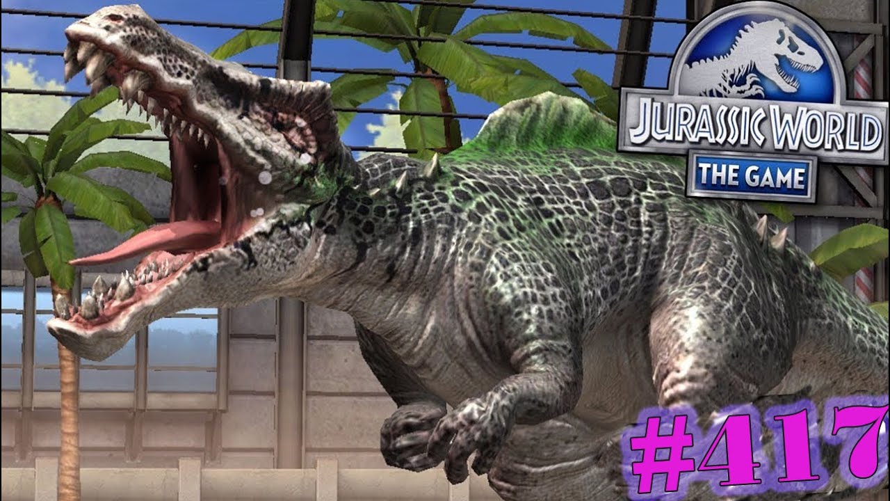 SPINOTASUCHUS PARKA GİRDİ - JURASSIC WORLD # 417