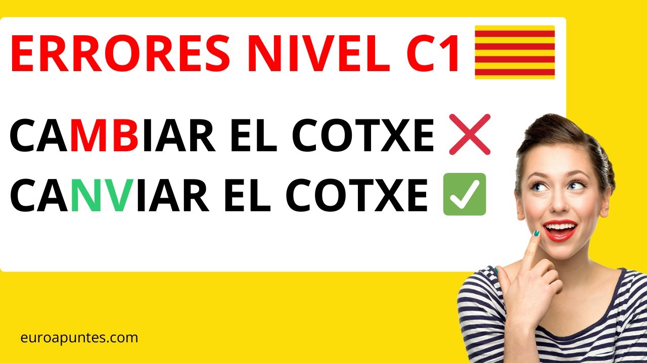 ✅ ESCRIBIR CATALÁN NIVEL C1: 17 ERRORES HISPANOHABLANTES ❌🌀