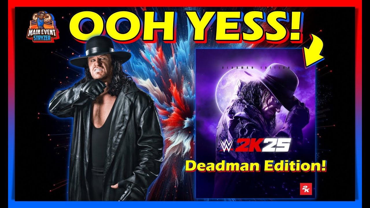 WWE 2K25 Undertaker Editon announced! New features?