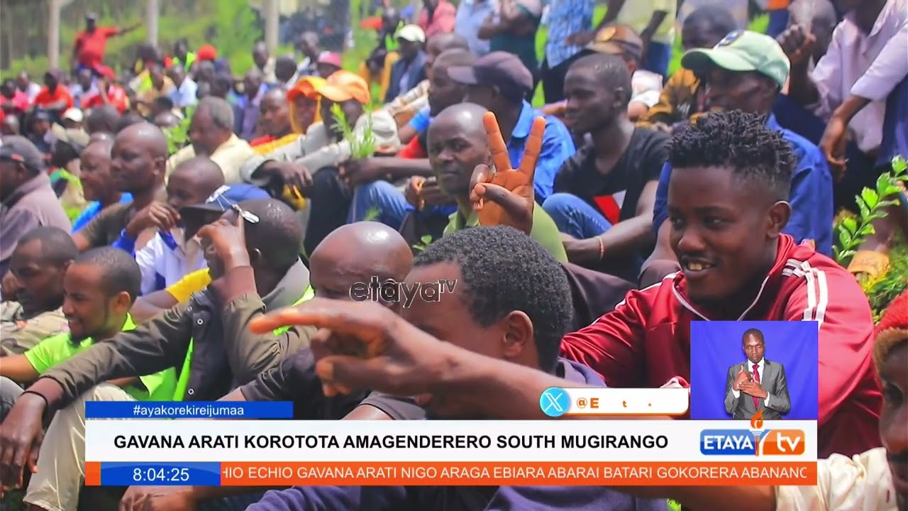 Gov Arati commissions operation of Maroo Market, Nyagenke Dispensary water project in Nyatonkono