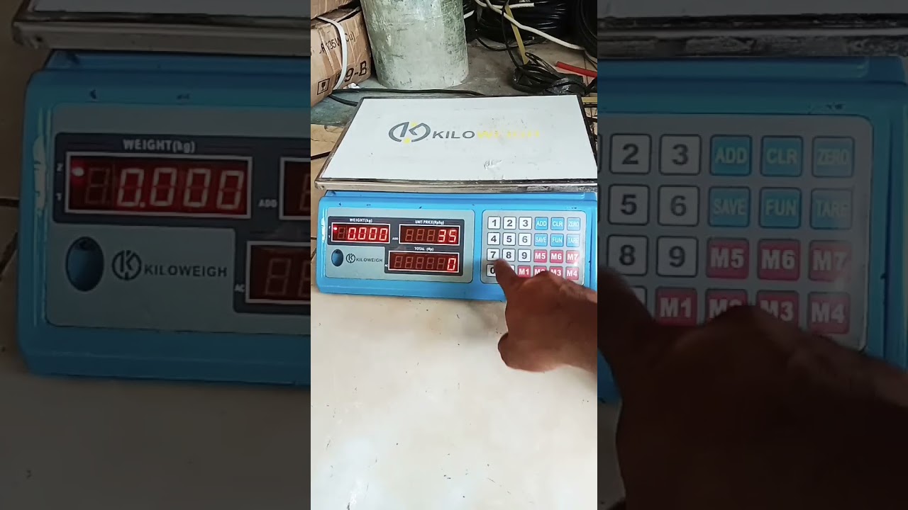 Kode kalibrasi timbangan KILOWEIGH