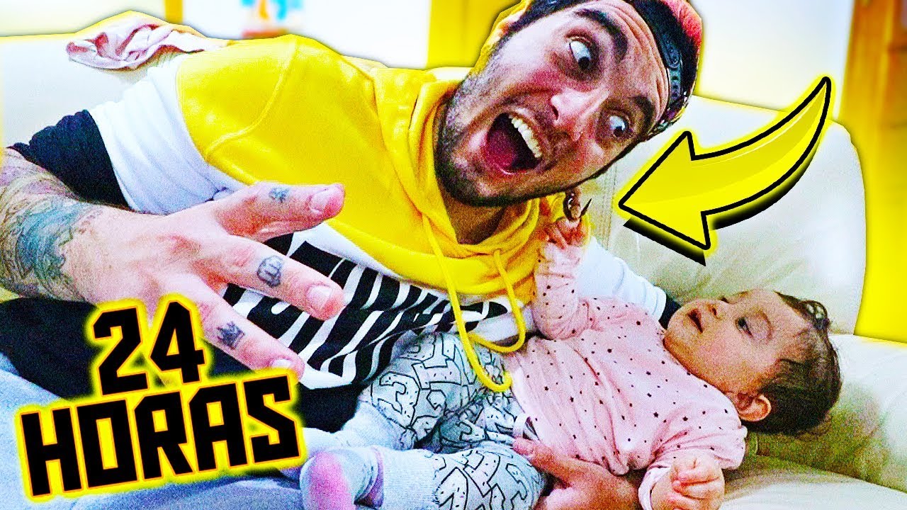 24 HORAS FECHADO EM CASA COM MINHA FILHA !