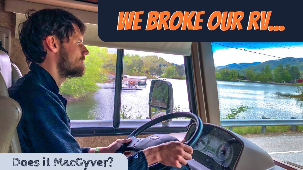 He BROKE our RV! // Meeting the Skoolie Community // Camping Weekend in our Class A