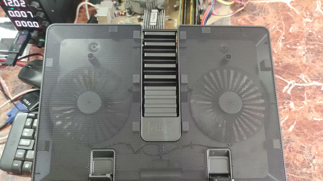 Подставка для ноутбука DEEPCOOL U PAL  Распаковка и тесты