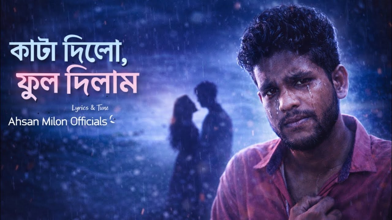 কাটা দিলো ফুল দিলাম যা রে 💔🥀 | Heartbreak Song  Broken Trust Love Story | Ahsan Milon Officials 2026