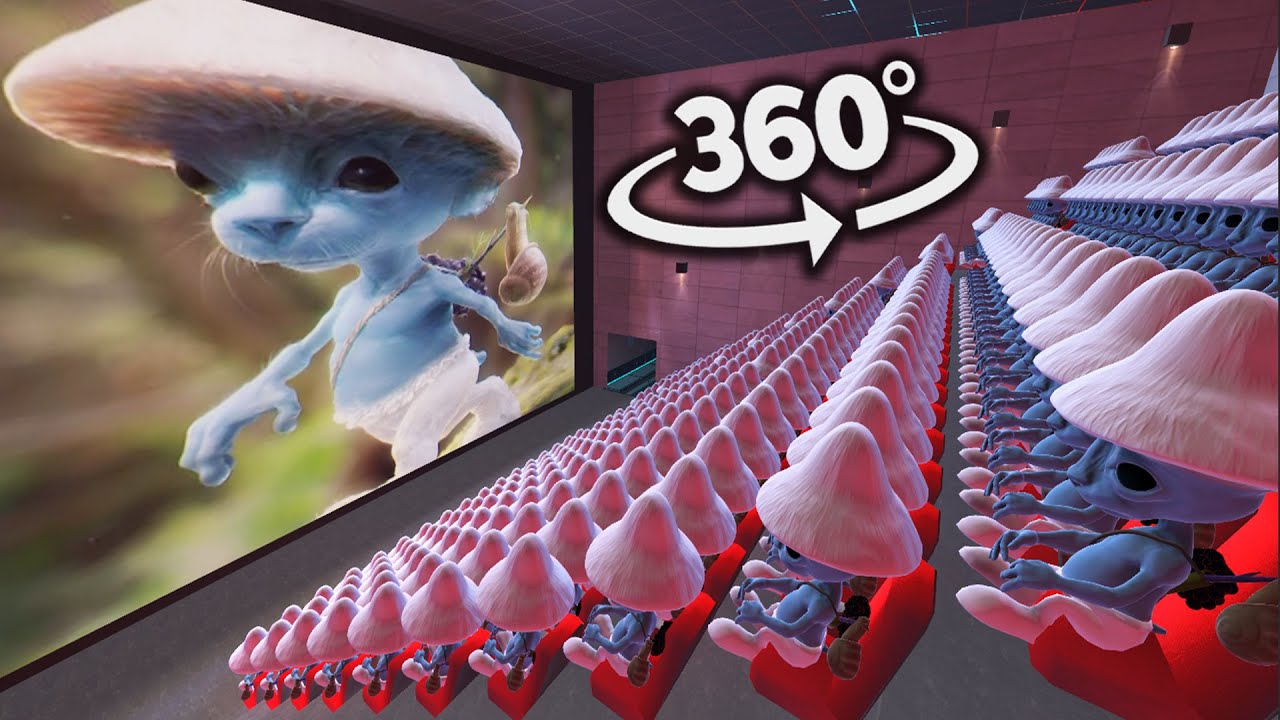 Smurf Cat 360&deg; - CINEMA HALL | VR/360&deg; Experience | We Live, We Love, We Lie