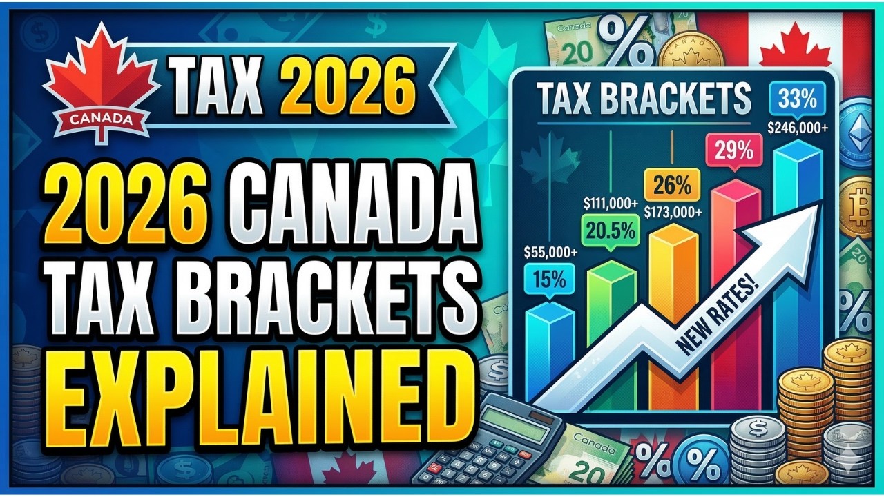 2026 Canadian Tax Brackets Explained | Pay Less Tax in Canada (Plain English)