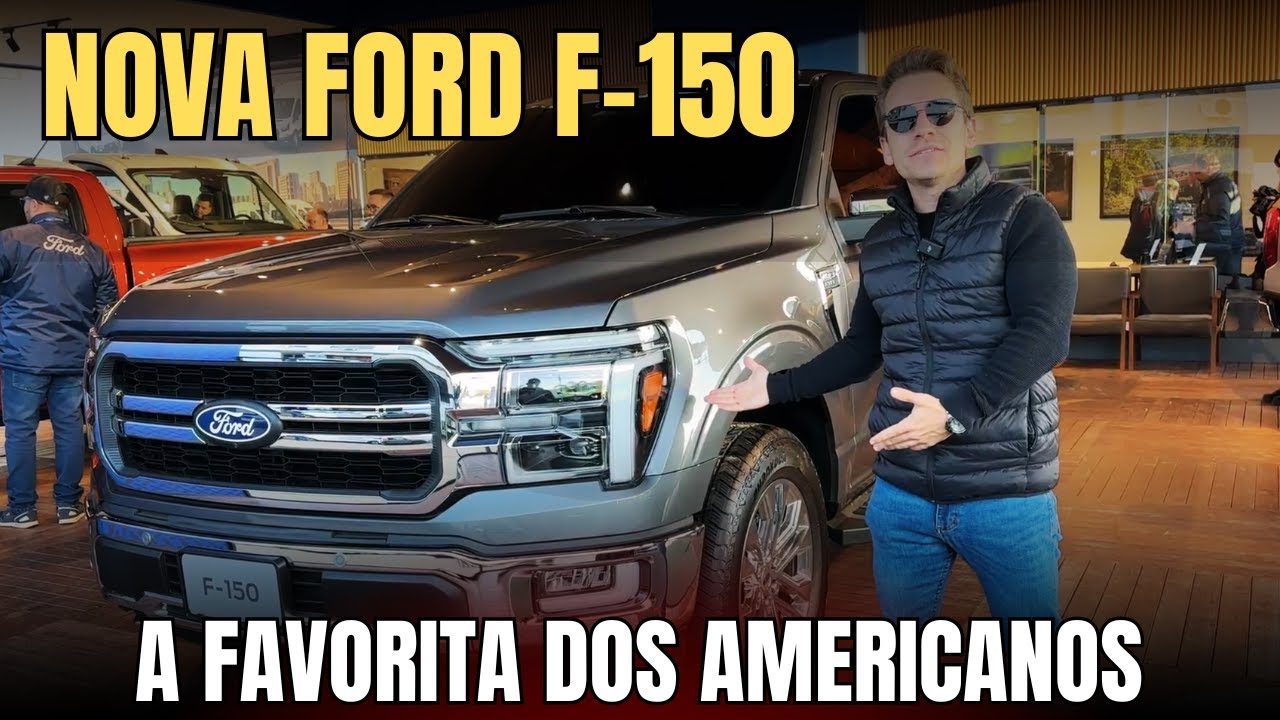 Nova FORD F-150. Por R$519.990. Melhor que Silverado e Ram? Confira em Detalhes!