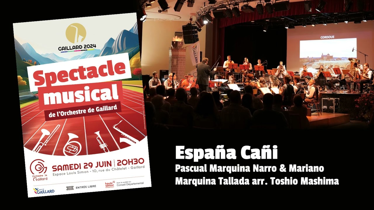 España Cañi - Pascual Marquina Narro & Mariano Marquina Tallada arr. Toshio Mashima