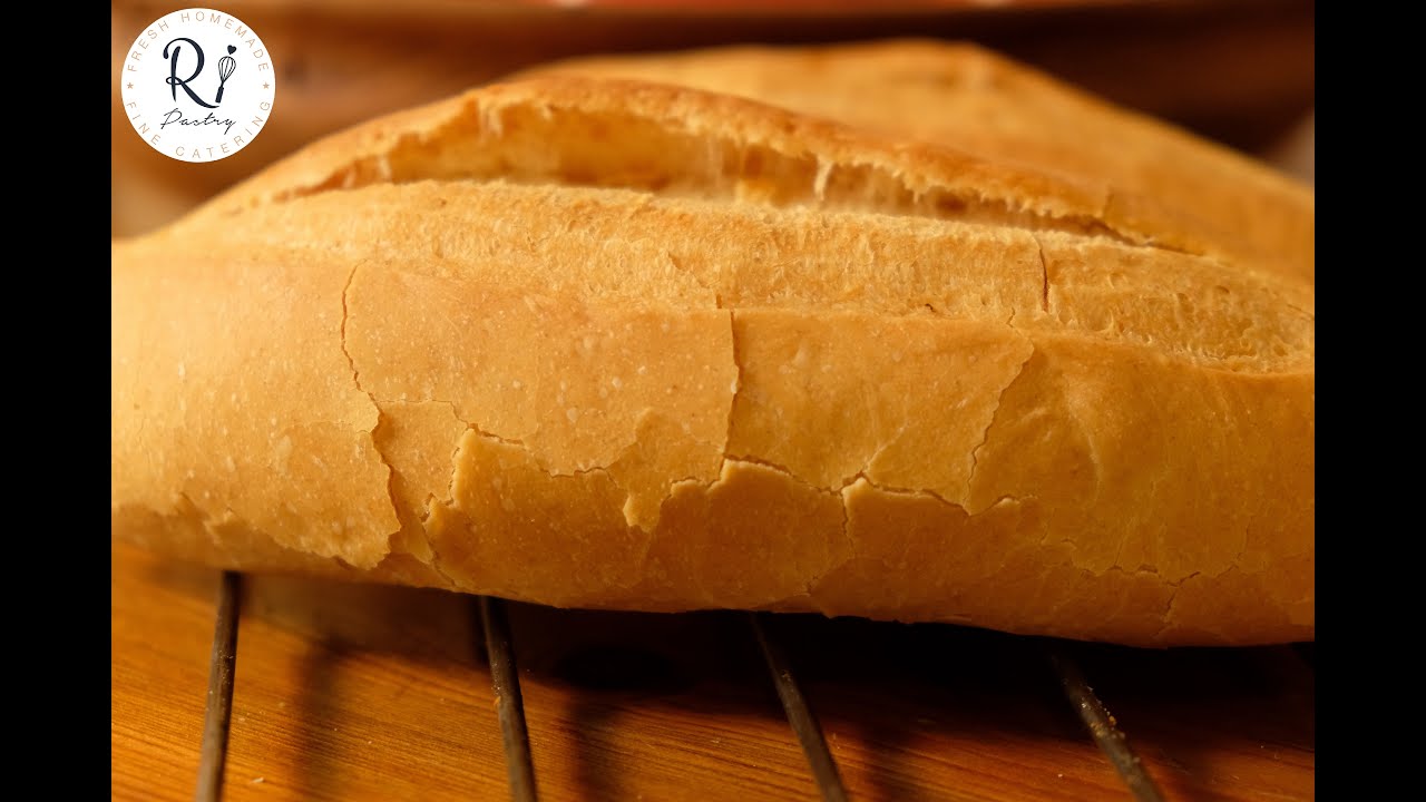 BÁNH MÌ VIỆT NAM KHÔNG PHỤ GIA-Vietnamese baguette - #Mai_Chí_Nghĩa #Bánh_mì_Việt_Nam_đơn_giản
