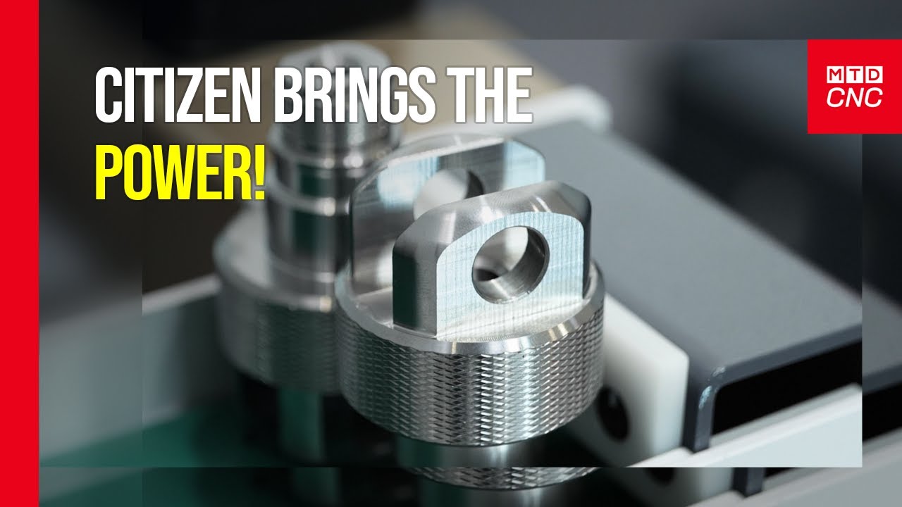 Citizen BNJ SY7: you don’t need a Y-axis to finish parts in a single setup!