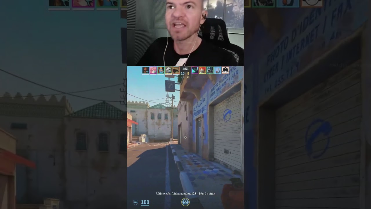 HELLBOY &Eacute; VOC&Ecirc;? 🙈😳 #fy #csgo #cs2 #clips #waveigl