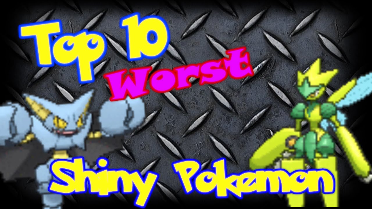 Top 10 WORST Shiny Pokemon!