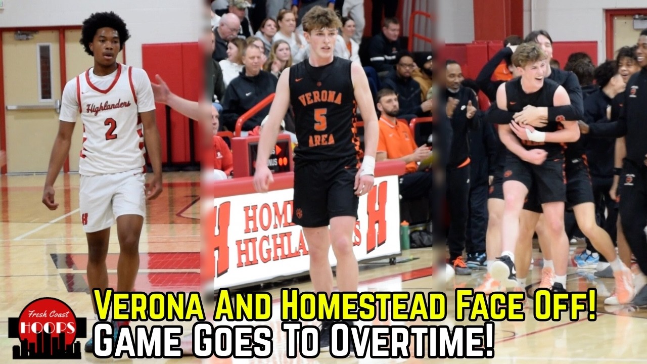 Homestead vs Verona Goes To OVERTIME! Will Stremlow Comes In Clutch!