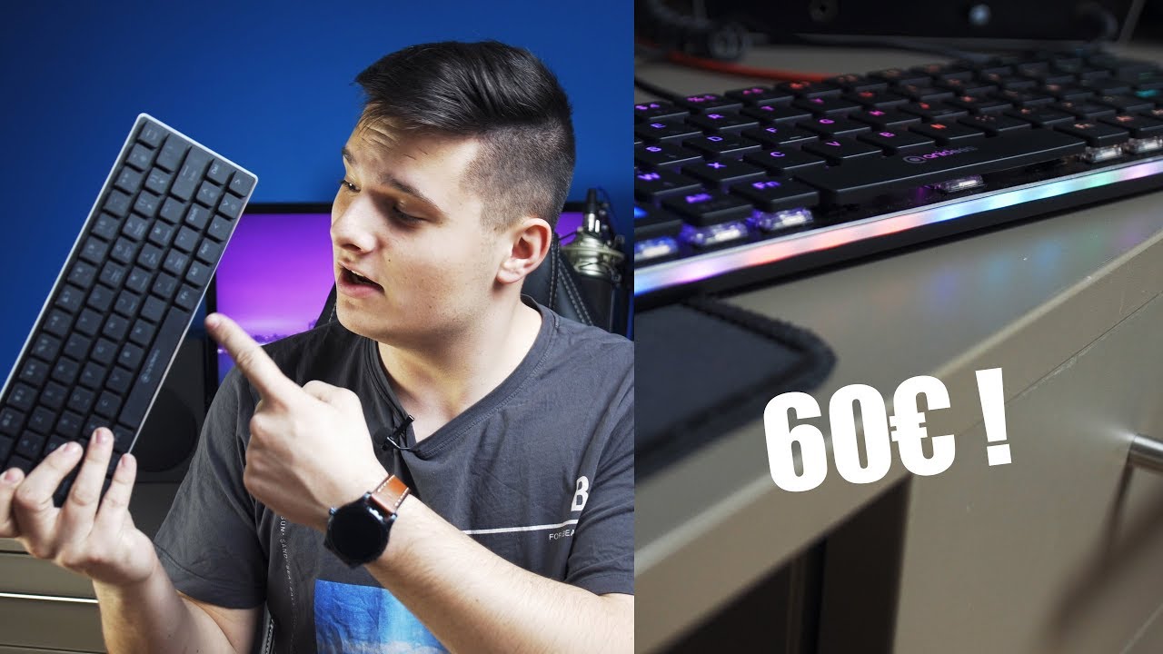 Un clavier slim, compact et mécanique à 60€