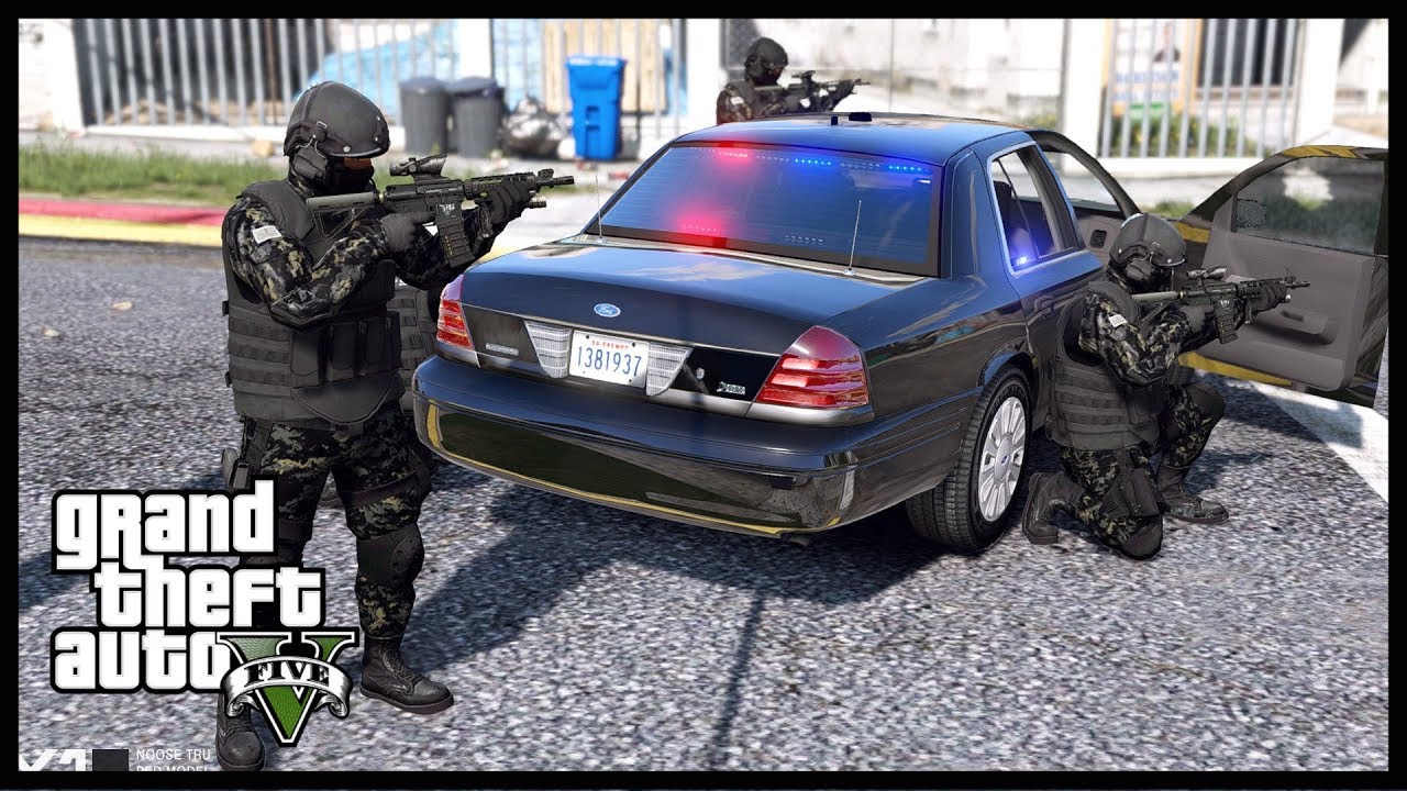 POSLEDNÍ AKCE TÝMU SWAT! 👮 (GTA 5 Módy)