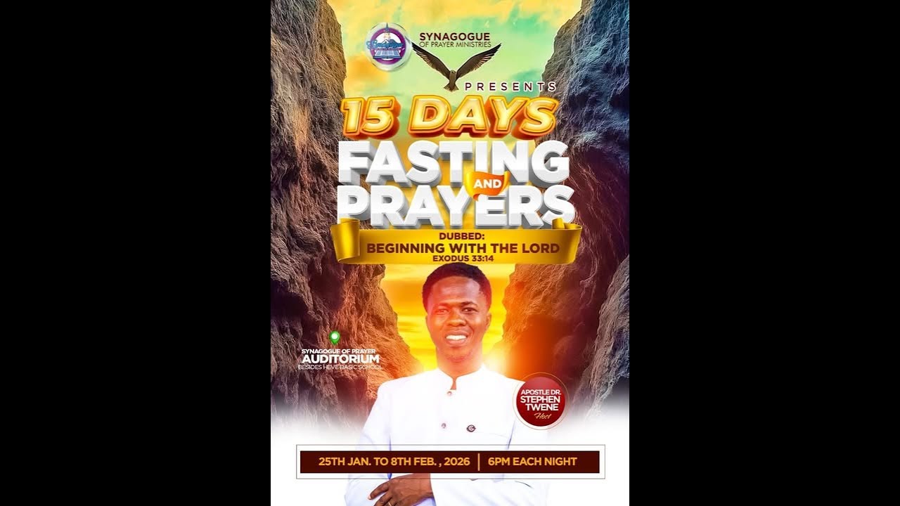 DAY 11 OF OUR 15 DAYS PRAYER AND FASTING 04-02-2026