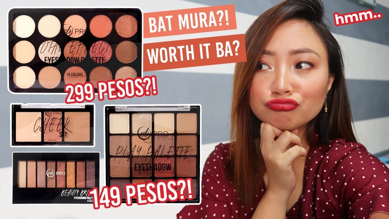149 Pesos LANG ANYARE?! Bagong Ever Bilena Eyeshadow Palettes!!