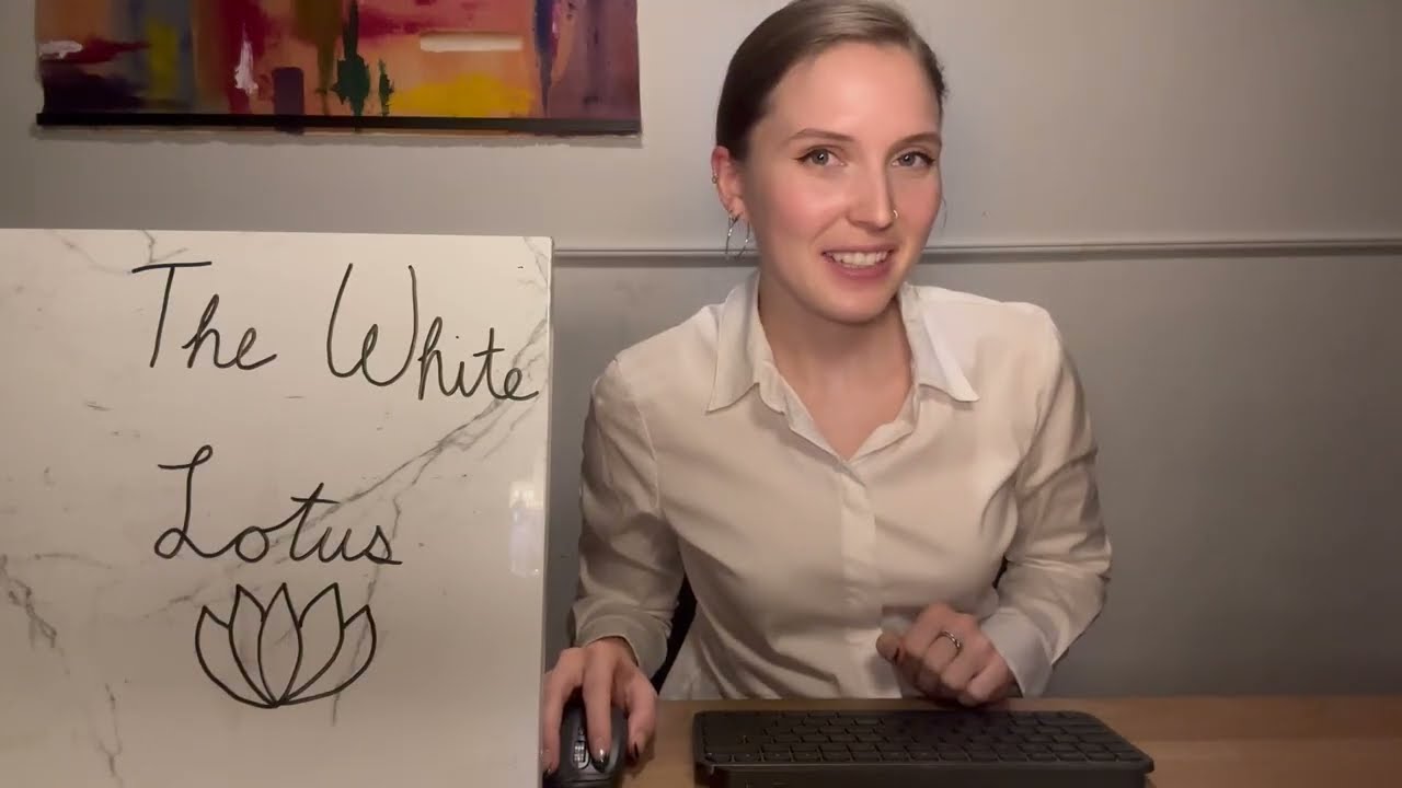 ASMR Check-In At The White Lotus 🪷