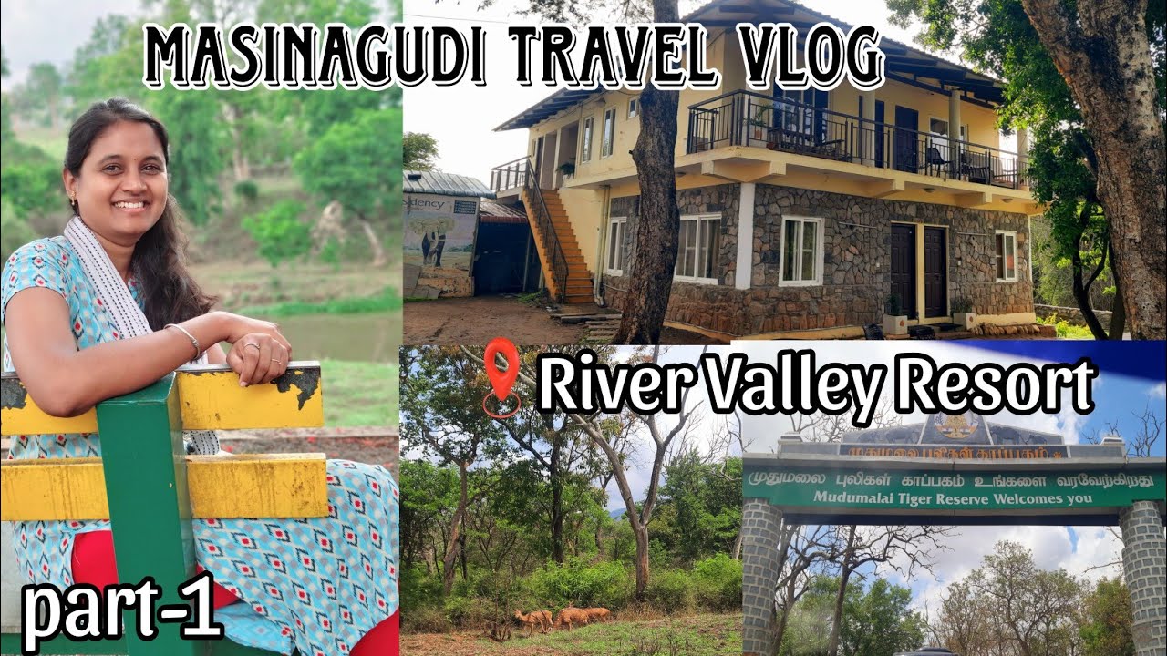 Masinagudi Travel Vlog|Mudumalai Tiger Reserve| River Valley Resort in Masinagudi| Room tour|Dhimbam