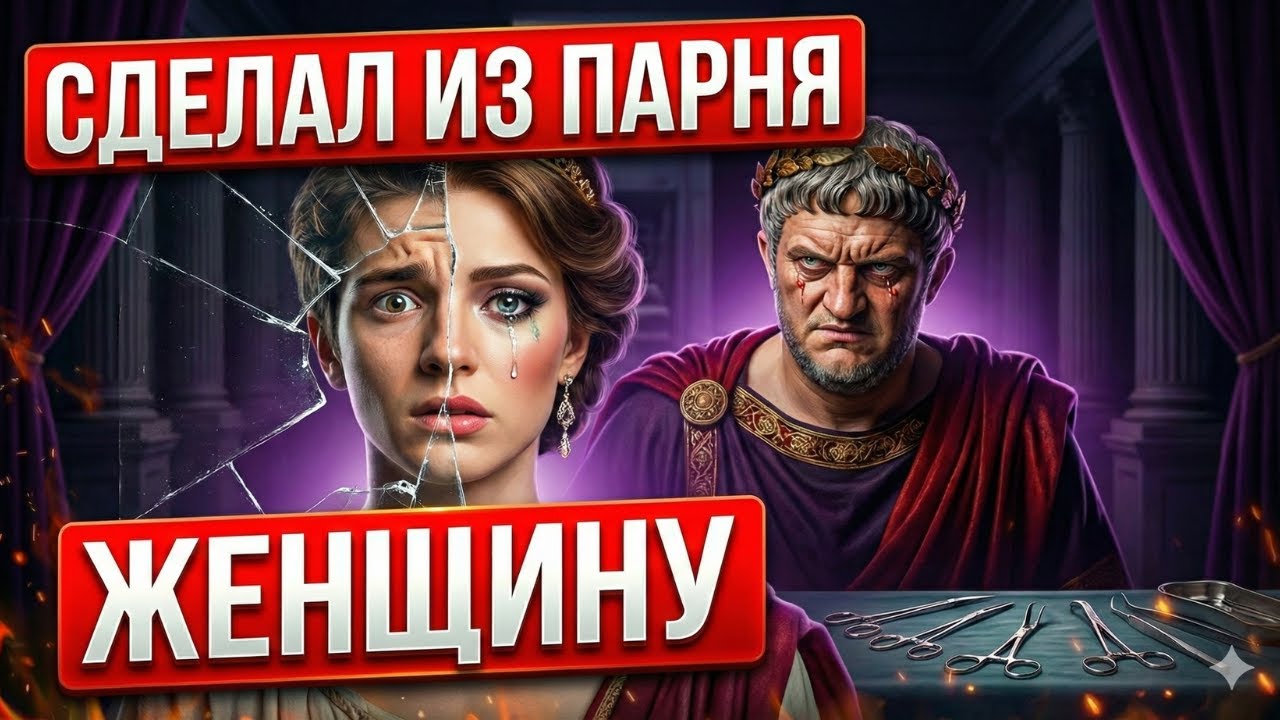 Нерон КАСТРИРОВАЛ юношу ради сходства: Жуткая судьба живой куклы императора