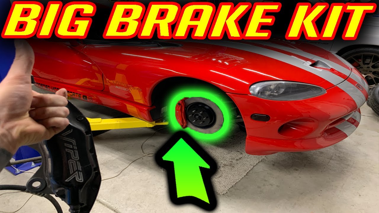 DODGE VIPER BIG BRAKE KIT INSTALL | IPSCO FRONT | 1996-2002
