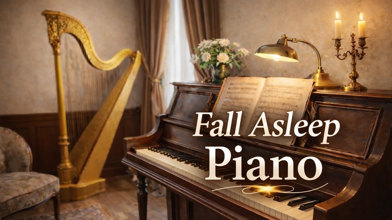 Calm Mind Piano 🎹 6 Hours No ads of Stress Relief Music