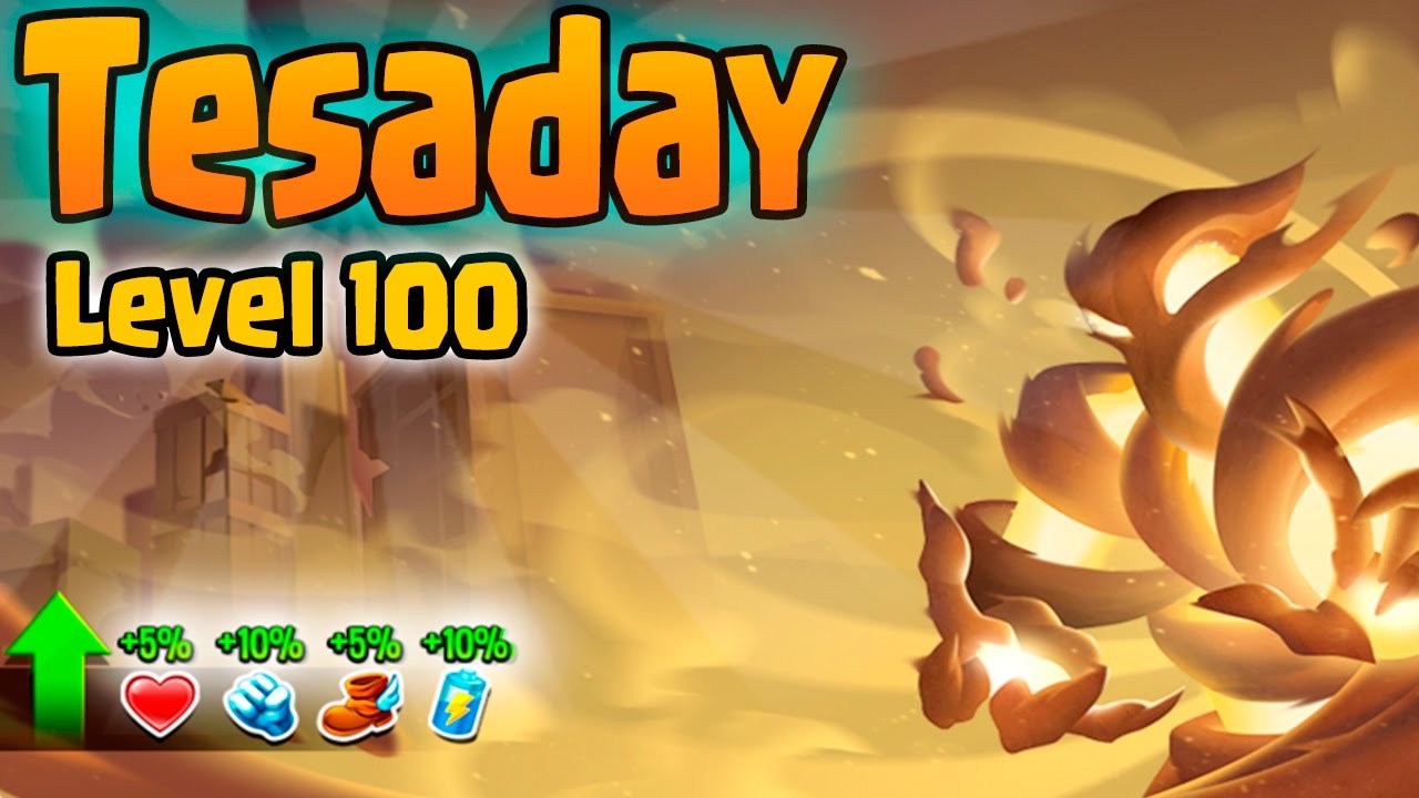 Monster Legends: TESADAY (Level 1 to 100) + Combat PVP