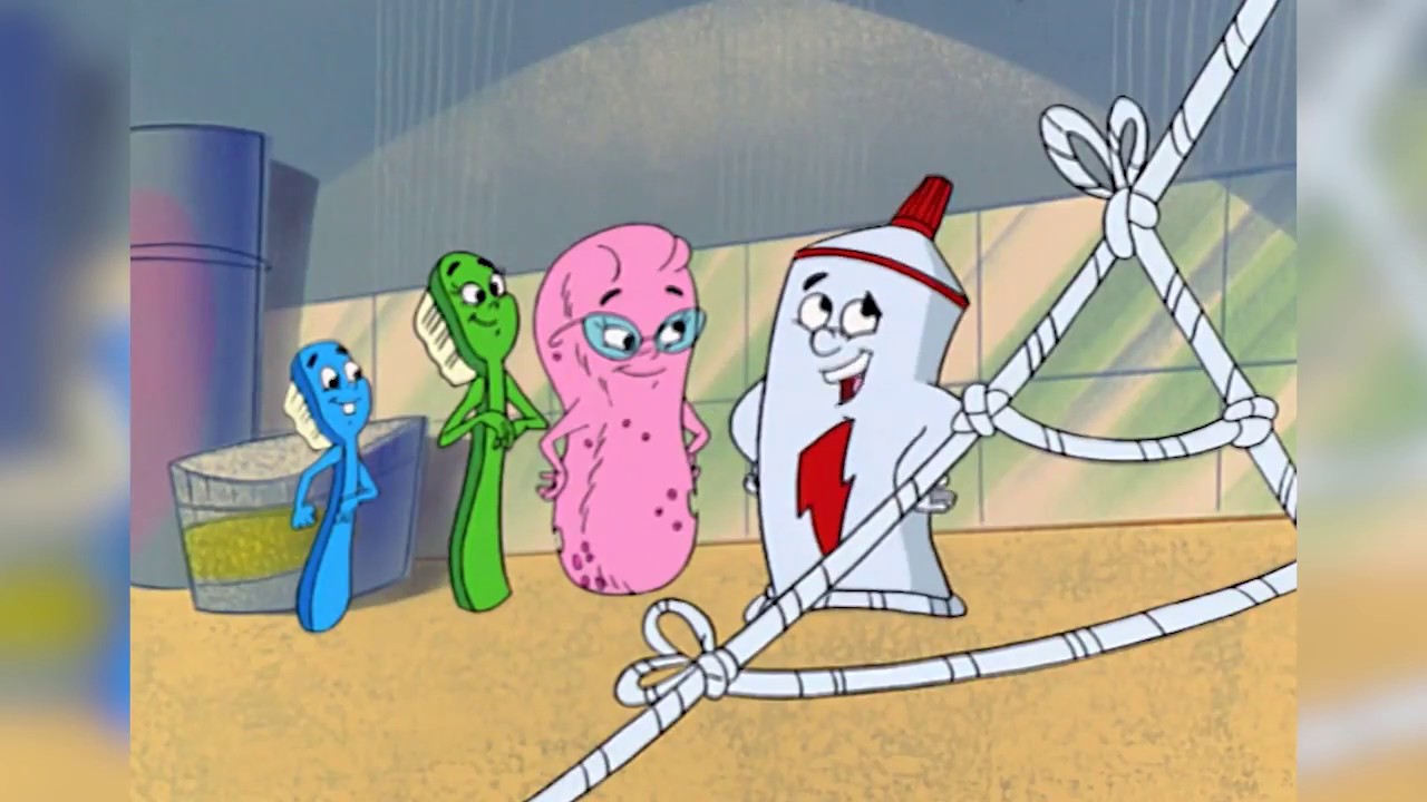 The Spider Web - The Toothbrush Family Full Episode - Puddle Jumper Children's Animation