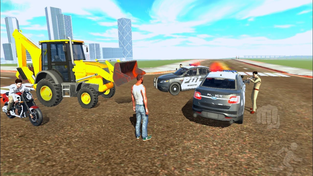 🔥Franklin's JCP Stranded On The Road 💥 Android Gameplay - Indian Bike Driving 3D 