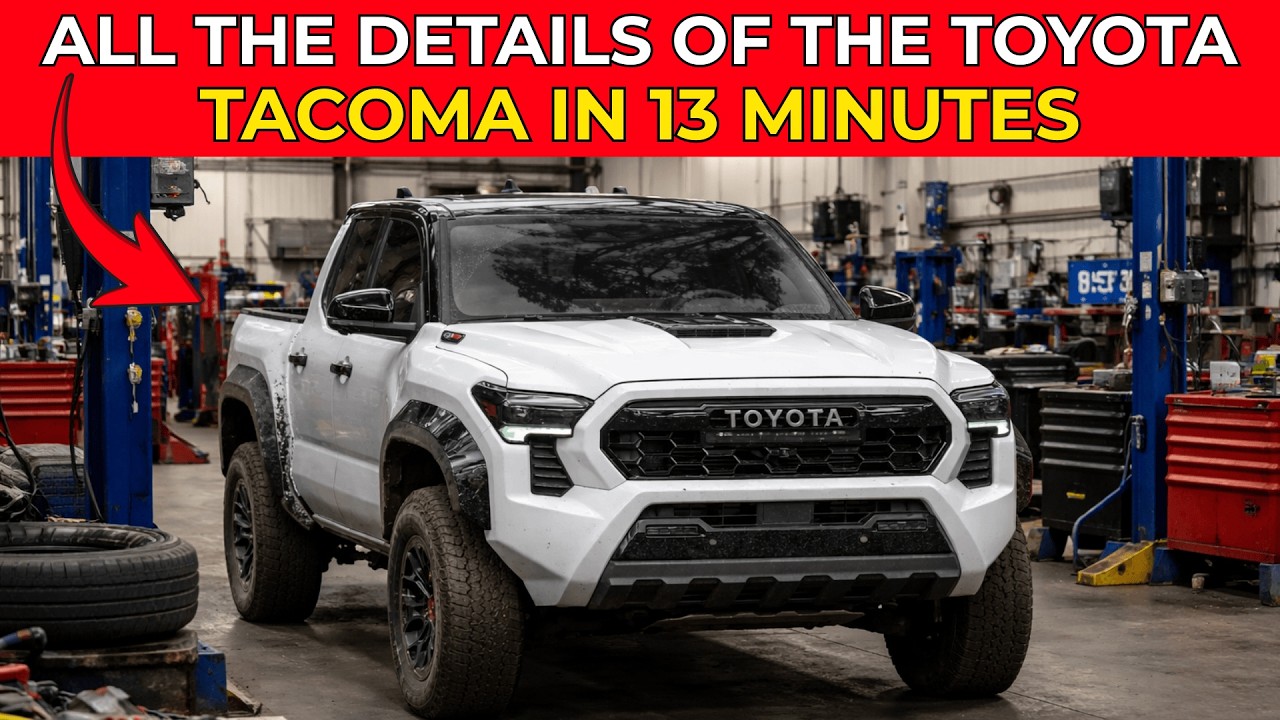 All the Details of the Toyota Tacoma in 13 Minutes