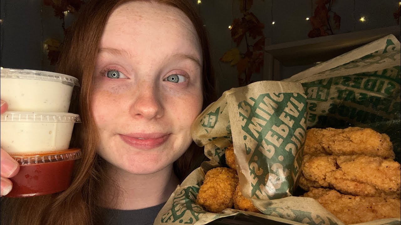 ASMR wingstop mukbang | crispy wings, french fries 🍗