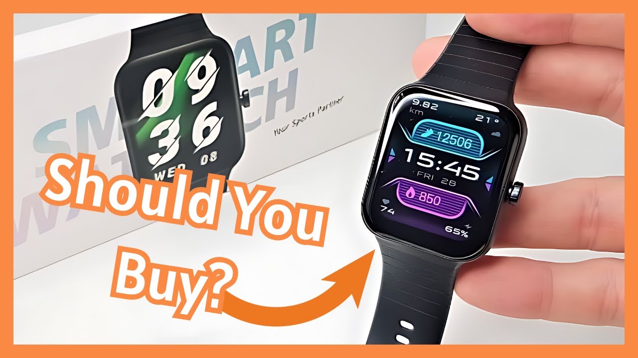 AEAC W15 Smartwatch Featuring Built-in Alexa
