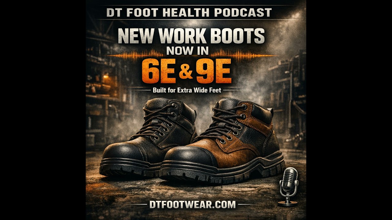 DT Brand 6E and 9E Work Boots: Real Wide Fit, Real Jobsite Protection