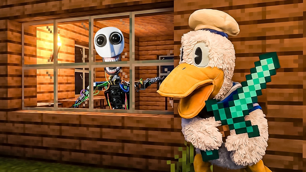 I Added The Self-Aware Robot in Minecraft...