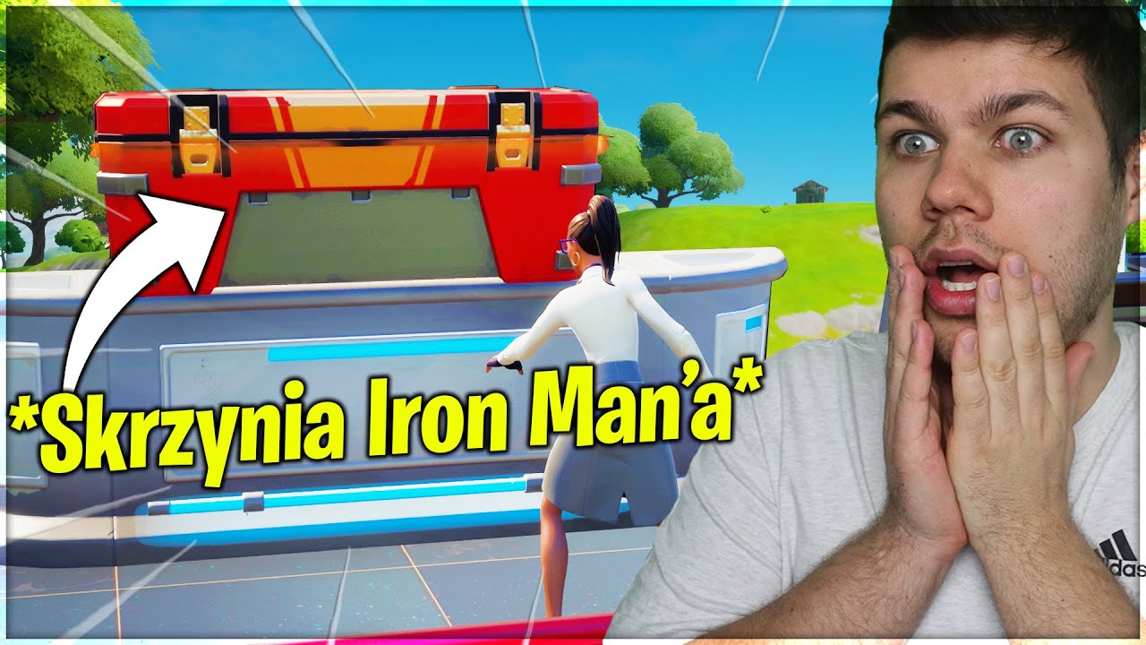 TYLKO SKRZYNIA IRON MAN'A CHALLENGE W FORTNITE!
