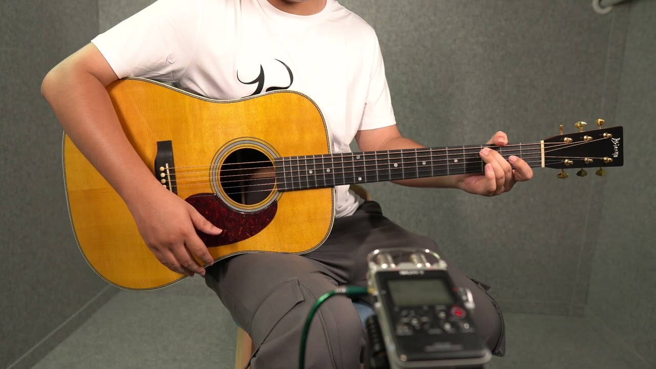[Official Demo] Hsienmo D45 3A Sitka Spruce Top + Wild Indian Rosewood Aged Yellow