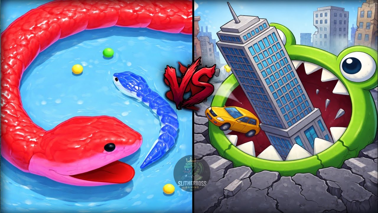 🕳️ HOLE.IO vs SNAKE CLASH IO &mdash; ULTIMATE Gameplay Comparison! Which One is ACTUALLY BETTER?! 😱#388