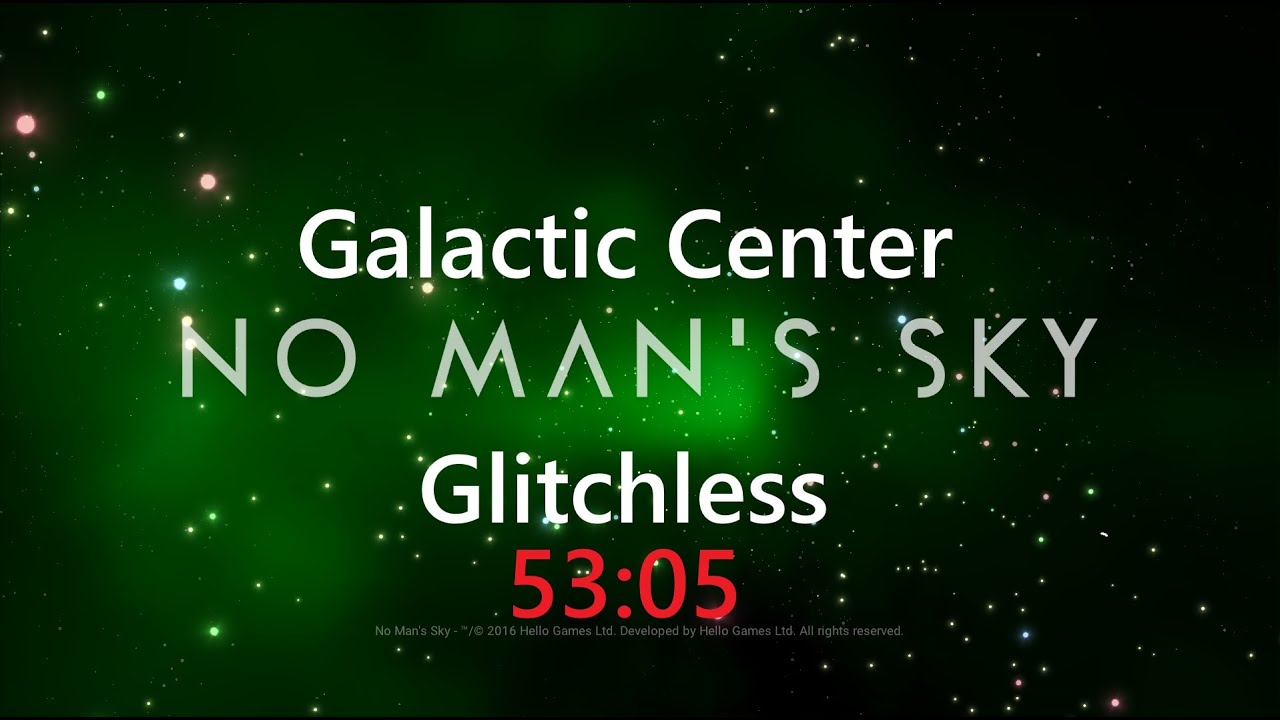 [Former WR] Speedrun - Galactic Center in 53:05 Glitchless - No Mans Sky