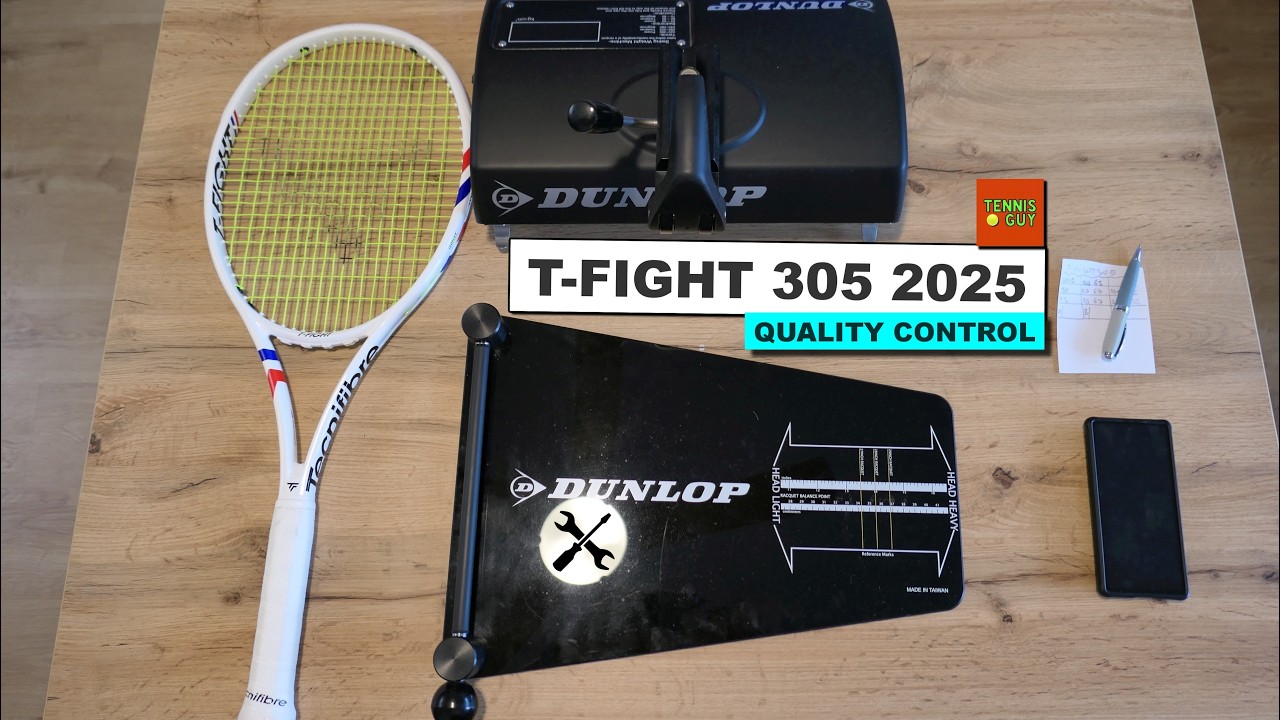 🎾 Tecnifibre T-Fight 305S 2025 Quality Control Test 🛠