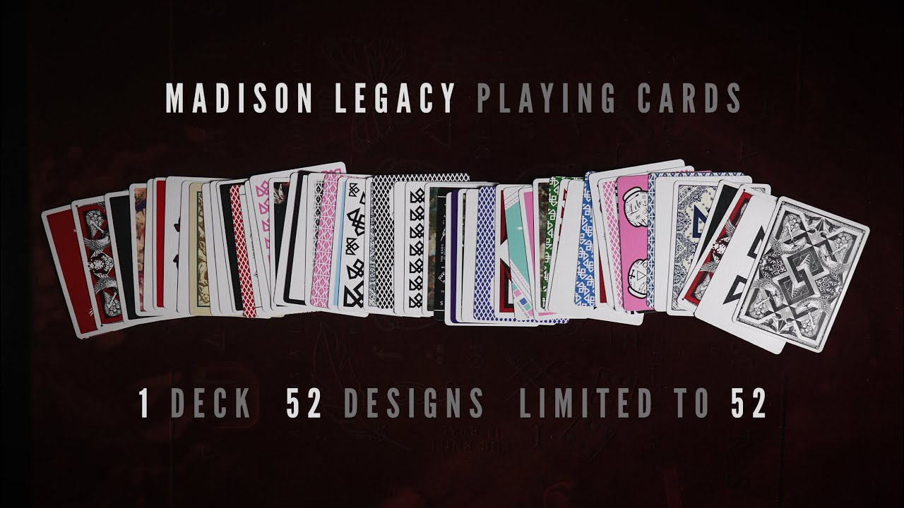 1 Deck. 52 Cards. LEGACY Playing Cards ( Limited to 52 Decks )
