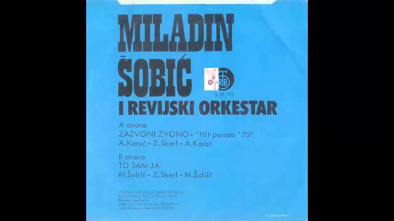 Miladin Sobic - To sam ja - (Audio 1975) HD
