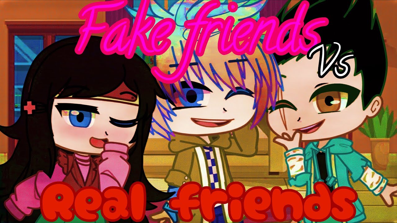 Fake friends vs ^Real friends^ || HxH || Ft.Killua, Gon, & Alluka/Nanika || KilluGon || GC skit ||