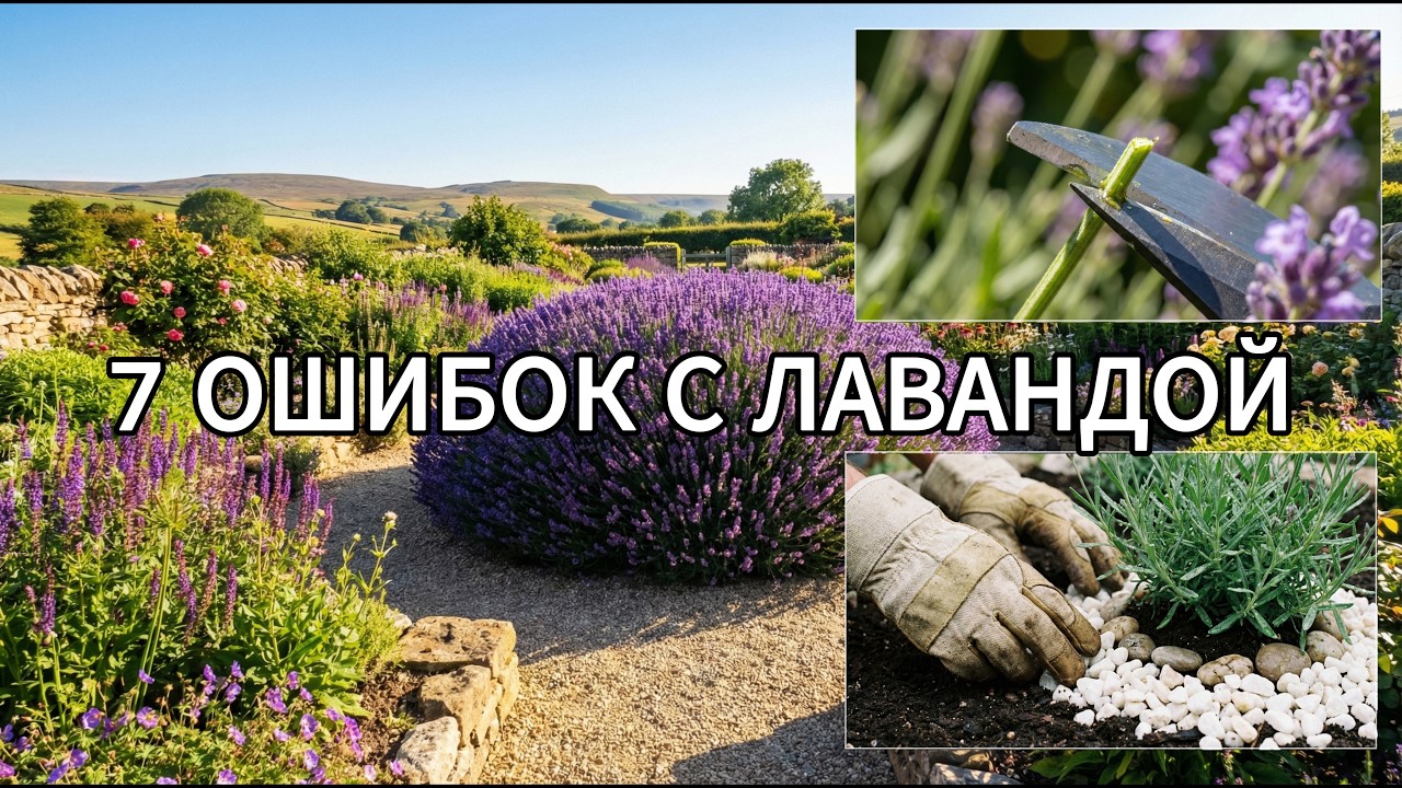 ЛАВАНДА ВЕСНОЙ. Не режьте лаванду, пока не посмотрите это! Секрет пышного цветения 💜