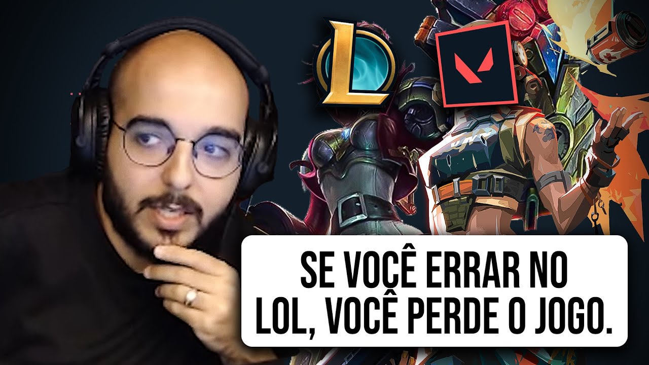 VALORANT OU LOL, QUAL É MAIS DIFICIL?